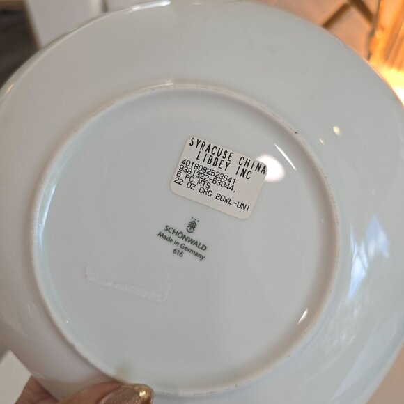 Schonwald Germany Speckled Gray Organic Shape Ceramic Dinnerware Artisanal Finis - Picture 4 of 10